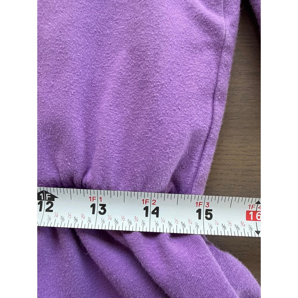 Loup Purple Fosse Midi Dress 3/4 Sleeve Scoop Neck Fit & Flare Size Medium - Picture 5 of 8